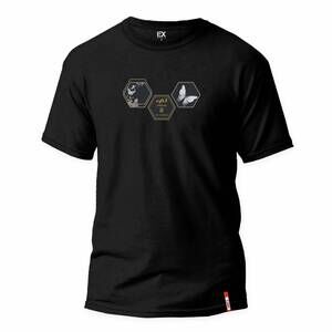 NEW EIGHT X men's mariposa street t-shirt in black